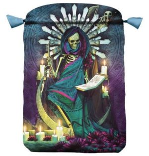 01-Bolsa para tarot Santa Muerte