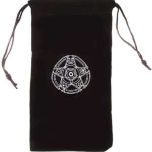 Bolsita estrellas para tarot - Negro
