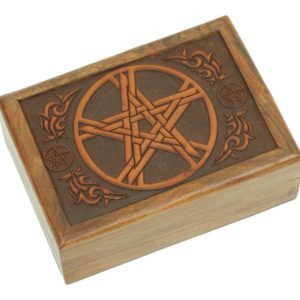 Caja para tarot Estrella de cinco puntas