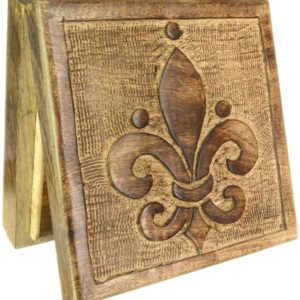 Caja para tarot Flor de Lis