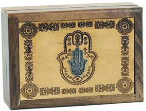 02-Caja para tarot Mano de Fátima