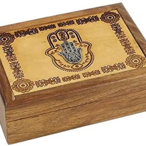 Caja para tarot Mano de Fátima