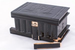 08-Caja para tarot llave oculta Negro