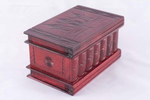 03-Caja para tarot llave oculta Rojo