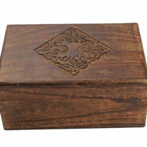 Caja para tarot con motivo celta