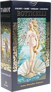 Golden Botticelli Tarot  El Loco