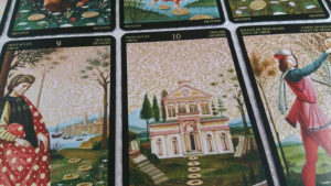 Golden Botticelli Tarot  La Sacerdotisa