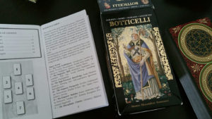 Golden Botticelli Tarot  El Emperador