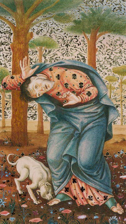 Golden Botticelli Tarot  El Loco