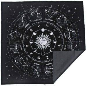 03-Mantel para tarot Constelaciones - Negro