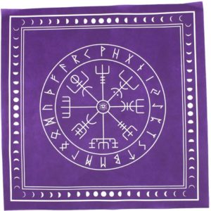 Mantel para tarot Runas - Morado