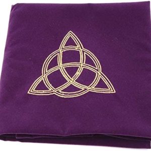 01-Mantel para tarot Wicca - Morado