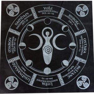 Mantel Celta para tarot - Negro