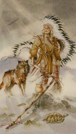 Native American Tarot  El Mago