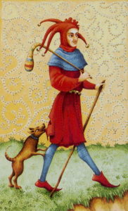 Old English Tarot  El Loco