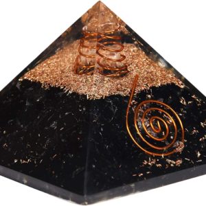 Pirámide orgonal azul