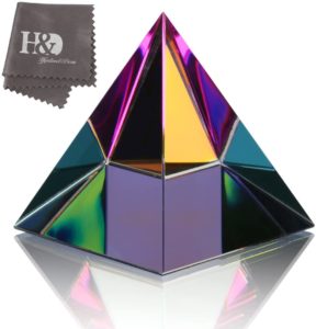 01-Pirámide Vidrio 8cm