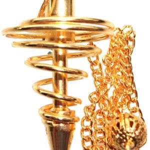 Péndulo Vortex - Baño de oro