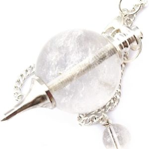 Péndulo Radiestesia Adivinación - Cristal de Roca