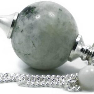 Péndulo Radiestesia Adivinación - Piedra de Luna