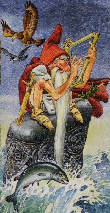 Tarot of the Druids  El Loco