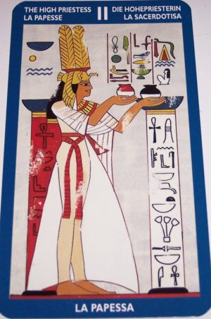 Tarot of the Sphinx  La Sacerdotisa